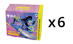 MTG March of the Machine COLLECTOR Booster CASE (6 COLLECTOR Booster Boxes)